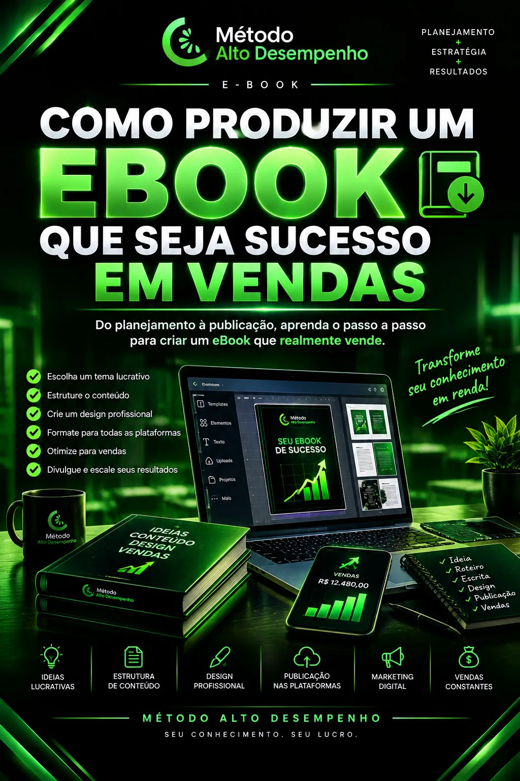 Como Produzir um eBook de Sucesso
